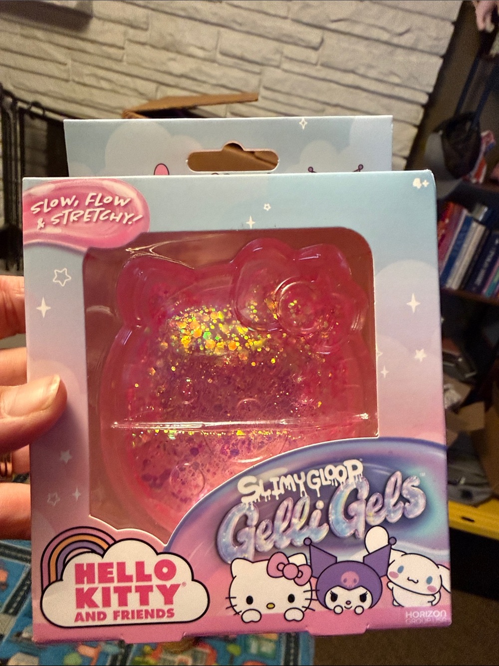SlimyGloop Gelli Gel- pink Hello Kitty Sugar Squishy